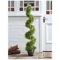 Smart Garden Cypress Topiary Twirl Tree Weather Proof 120cm Tall