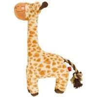 Zoon Junior Giraffe Soft Plush Squeaky Dog Puppy Toy