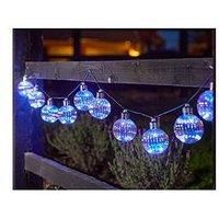 Pretty Firefly Opal String Lights Set Of 10 Solar Powered Decor Smart Garden