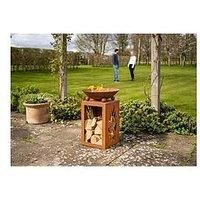 Havanna Fuego Firepit & Log Store
