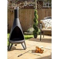 Rio Chimenea - Contempory Outdoor Heater - Wood Fire