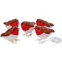 Paper Garlands SNOWMAN lights Warm Light 10 Led- Perfect Christmas 0.9 M