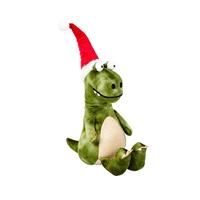 Three Kings Seated Green Festive Christmas Dinosaur 45cm