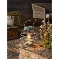 Smart Solar Terra Lantern - Grey