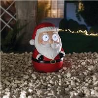 Christmas LED Santa Decoration Light Up Outdoor Xmas Decor Blinking Garden Home