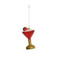 Three Kings Cocktail Pendant - Red/Gold