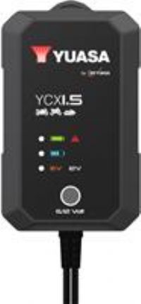 Yuasa Ycx1.5 6/12V 1.5A Motorcycle Smart Charger