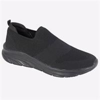 Dek M433 Men's Memory Foam Sport Running Walking Elasticated Slip On Trainers