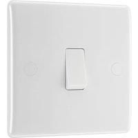 Nexus 1 Gang 1 Way 10A Switch White