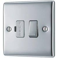 BG Nexus Switches & Sockets - Complete Range -  Brushed Steel / Polished Chrome