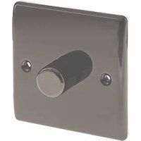BG NEXUS DECORATIVE LIGHT SWITCHES & SOCKETS BLACK NICKEL RANGE BLACK INSERTS
