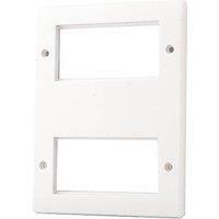 British General White Modular front plate