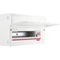 British General Consumer Unit Fortress 15 Way 19 Module With SPD 100A IP2XC 230V