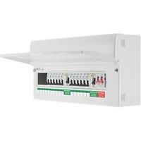 British General Consumer Unit Fortess 16 Way Dual RCD IP2XC High Integrity 63 A