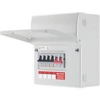 BG Metal Consumer Unit + 4 Type A RCBOs 4 Way