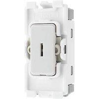 BG Nexus Metal Clad Grid Plate Switch Modules Faceplate Range Appliance Switches