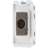 BG Metal Custom Grid Plate Switch Components Black Nickel NBN New Range