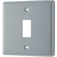 BG Nexus Metal Clad Grid Plate Switch Modules Faceplate Range Appliance Switches