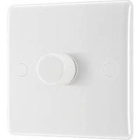 British General 800 Series 1-Gang 2-Way LED Dimmer Switch White (607PM)
