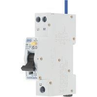 British General 6A 30mA Type A DP C Curve Bidirectional RCBO Double Pole (949YC)
