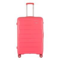 Highbury Luggage Burano Hardshell Suitcase, Large, Coral Pink