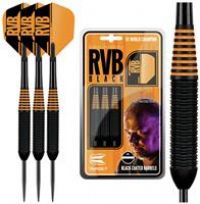 Target Raymond Van Barnevold Black & Orange Brass Steel Tip Darts 22g