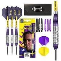 TARGET Darts Luke Littler Brass Steel Tip Darts Set – 22G Steel Tip Dart