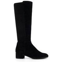 Dune London Wide Fit Tayla Knee Boot - Black