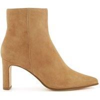 Dune Ladies OTTALY Block-Heel Ankle Boots Size UK 8 Block Heel Suede Smart Boots