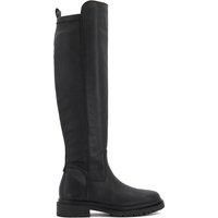 Dune Ladies TEMPAR Cleather-Sole Knee-High Boots Size UK 3 Flat Heel Knee High Boots