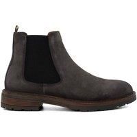 Dune London Mens CHELTENHAM Casual Chelsea Boots Size UK 7 Flat Heel Suede