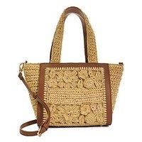 Dune DAISY Floral Detail Tote Bag One Size