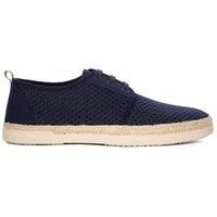 Dune Mens Founder Casual Espadrille Shoes Size UK 7 Flat Heel Espadrilles Navy