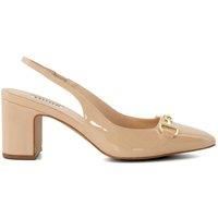 Dune London Ladies DETAILED Snaffle-Trim Heeled Slingback Courts Size UK 3 Block Heel Slingbacks