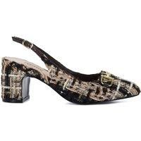 Dune Ladies Choices Brand Snaffle Block-Heeled Slingback Courts Size UK 3 Block Heel Slingbacks Brown