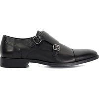 Dune London Satchin Mens Formal Slip Shoes Monk Buckle Double 484SATCHIN Lace