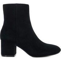 Dune London Ladies OTTACK 2 Side Zip Block Heel Ankle Boots Size UK 3 Block Heel Suede