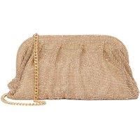 Dune ELEGENT Embellished Studded Mesh Clutch Bag One Size