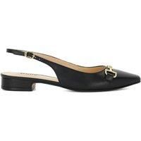 Dune Ladies HOPEWELL Branded Snaffle Trim Slingback Flats Size UK 3 Flat Heel Smart Shoes