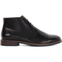 Dune London Men's 'Millers' Leather Chukka Boots in Black | Size: 11