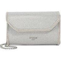 Dune London Bellini Chain Handle Shoulder Bag - Silver