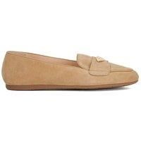 Dune London Women's 'Gina' Suede Loafers in Light Sand | Size: 3