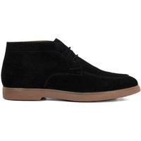 Dune Mens BACKERS Suede Lace Up Ankle Boots Size UK 10 Suede Casual Boots Black