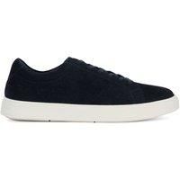 Dune London Men's 'Tais' Suede Trainers in Navy | Size: 8