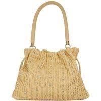 Dune PRIMROSE L Leather Drawstring Bag One Size Clutch Bag