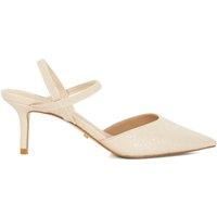 Dune London Women's 'Classical' Strappy Heels in Ecru | Size: 8