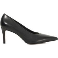 Dune Aspiring Leather Women's Black Shoes