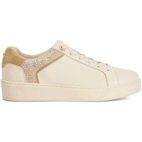 Dune London Ladies ELLI Lace Up Chunky Flatform Trainers Size UK 5 Flat Heel Cream