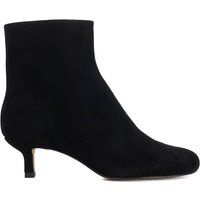 Dune London Ladies ORINA Asymetric Kitten Heel Suede Ankle Boots Size UK 4 Kitten Heel Suede