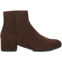 Dune London Women's 'Pippie' Suede Ankle Boots in Brown | Size: 4